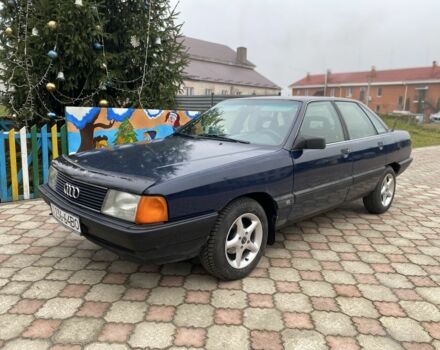 Синій Ауді 100, об'ємом двигуна 1.8 л та пробігом 265 тис. км за 2800 $, фото 1 на Automoto.ua