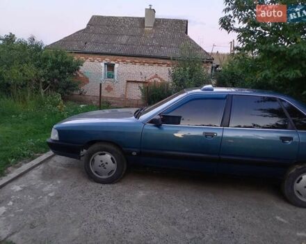 Синий Ауди 100, объемом двигателя 1.8 л и пробегом 459 тыс. км за 2500 $, фото 9 на Automoto.ua