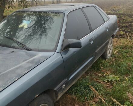 Синий Ауди 100, объемом двигателя 2 л и пробегом 1000 тыс. км за 1000 $, фото 1 на Automoto.ua