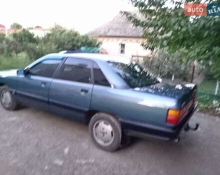 Синий Ауди 100, объемом двигателя 1.8 л и пробегом 459 тыс. км за 2500 $, фото 4 на Automoto.ua
