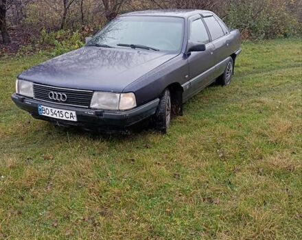 Синий Ауди 100, объемом двигателя 2.31 л и пробегом 424 тыс. км за 1150 $, фото 2 на Automoto.ua