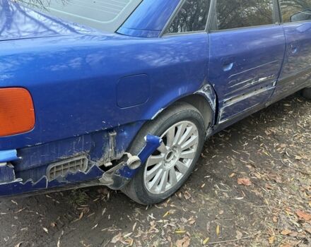 Синий Ауди 100, объемом двигателя 2.3 л и пробегом 400 тыс. км за 800 $, фото 3 на Automoto.ua