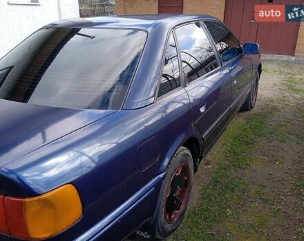 Синий Ауди 100, объемом двигателя 2.3 л и пробегом 365 тыс. км за 3000 $, фото 7 на Automoto.ua