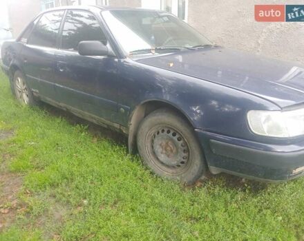 Синий Ауди 100, объемом двигателя 1.98 л и пробегом 200 тыс. км за 1700 $, фото 8 на Automoto.ua