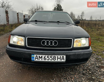 Синій Ауді 100, об'ємом двигуна 2.8 л та пробігом 420 тис. км за 2300 $, фото 8 на Automoto.ua