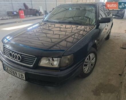 Синий Ауди 100, объемом двигателя 2 л и пробегом 450 тыс. км за 2300 $, фото 3 на Automoto.ua
