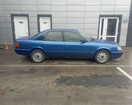 Синий Ауди 100, объемом двигателя 2 л и пробегом 350 тыс. км за 2700 $, фото 3 на Automoto.ua