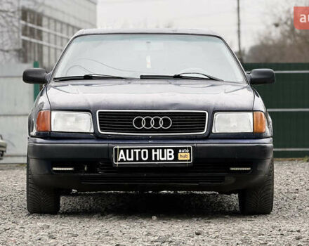Синий Ауди 100, объемом двигателя 2 л и пробегом 247 тыс. км за 2200 $, фото 3 на Automoto.ua