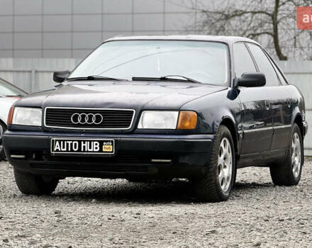 Синий Ауди 100, объемом двигателя 2 л и пробегом 247 тыс. км за 2200 $, фото 5 на Automoto.ua