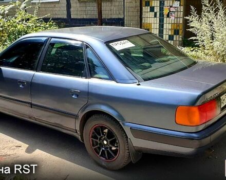 Синий Ауди 100, объемом двигателя 2.8 л и пробегом 320 тыс. км за 2800 $, фото 1 на Automoto.ua