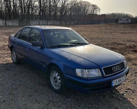 Синий Ауди 100, объемом двигателя 1.98 л и пробегом 358 тыс. км за 2499 $, фото 2 на Automoto.ua