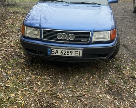 Синий Ауди 100, объемом двигателя 2.3 л и пробегом 400 тыс. км за 800 $, фото 2 на Automoto.ua