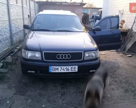 Синий Ауди 100, объемом двигателя 2 л и пробегом 400 тыс. км за 2900 $, фото 4 на Automoto.ua