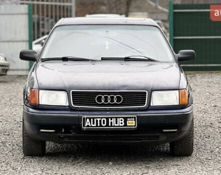 Синий Ауди 100, объемом двигателя 2 л и пробегом 247 тыс. км за 2200 $, фото 2 на Automoto.ua