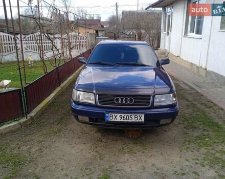 Синий Ауди 100, объемом двигателя 2.3 л и пробегом 365 тыс. км за 3000 $, фото 8 на Automoto.ua