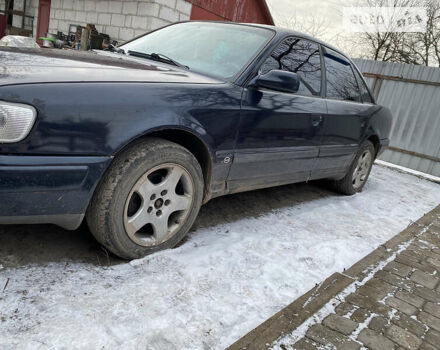 Синій Ауді 100, об'ємом двигуна 2.8 л та пробігом 400 тис. км за 3000 $, фото 1 на Automoto.ua