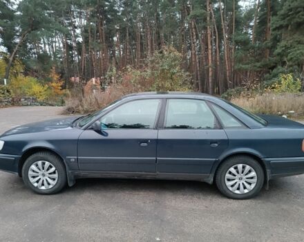 Синий Ауди 100, объемом двигателя 2.5 л и пробегом 369 тыс. км за 2800 $, фото 3 на Automoto.ua