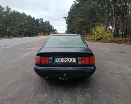 Синий Ауди 100, объемом двигателя 2.5 л и пробегом 369 тыс. км за 2800 $, фото 2 на Automoto.ua