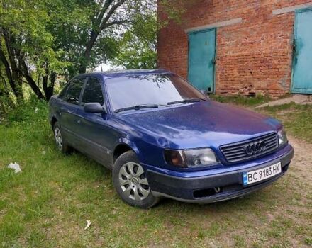 Синій Ауді 100, об'ємом двигуна 1.96 л та пробігом 200 тис. км за 1647 $, фото 1 на Automoto.ua