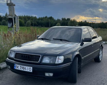 Синий Ауди 100, объемом двигателя 2.6 л и пробегом 440 тыс. км за 3500 $, фото 4 на Automoto.ua