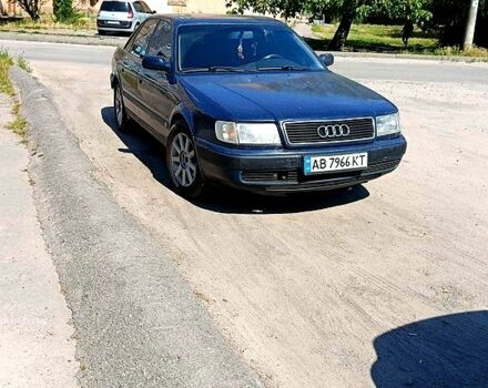 Ауди 100 1992 в Виннице на Automoto.ua Синий Ауди 100, объемом двигателя 2.8 л и пробегом 464 тыс. км за 2200 $, фото 4 на Automoto.ua