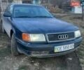 Синий Ауди 100, объемом двигателя 1.98 л и пробегом 450 тыс. км за 1800 $, фото 1 на Automoto.ua