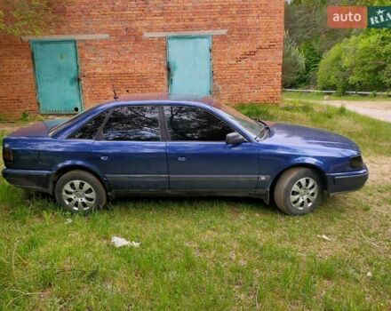 Синій Ауді 100, об'ємом двигуна 1.96 л та пробігом 200 тис. км за 1647 $, фото 2 на Automoto.ua