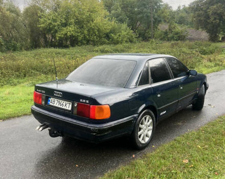 Синий Ауди 100, объемом двигателя 2.8 л и пробегом 300 тыс. км за 2450 $, фото 5 на Automoto.ua