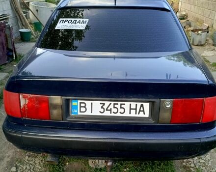 Синий Ауди 100, объемом двигателя 2.3 л и пробегом 470 тыс. км за 3060 $, фото 3 на Automoto.ua