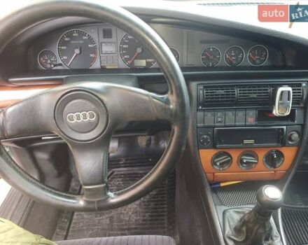 Синий Ауди 100, объемом двигателя 2.8 л и пробегом 400 тыс. км за 3200 $, фото 2 на Automoto.ua
