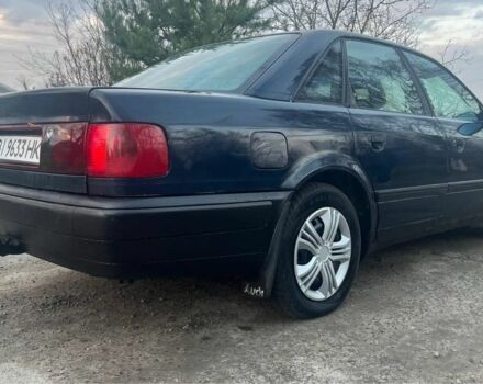 Синий Ауди 100, объемом двигателя 2.8 л и пробегом 258 тыс. км за 2500 $, фото 4 на Automoto.ua