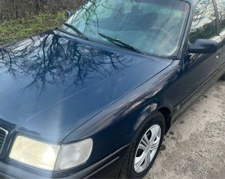 Синий Ауди 100, объемом двигателя 2.8 л и пробегом 258 тыс. км за 2500 $, фото 9 на Automoto.ua