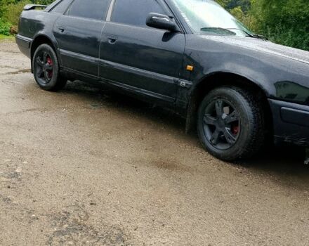 Синий Ауди 100, объемом двигателя 2 л и пробегом 368 тыс. км за 1800 $, фото 2 на Automoto.ua