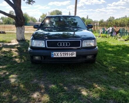 Синий Ауди 100, объемом двигателя 2.6 л и пробегом 623 тыс. км за 2500 $, фото 1 на Automoto.ua