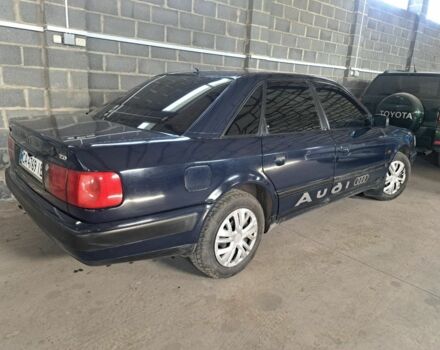 Синий Ауди 100, объемом двигателя 2 л и пробегом 450 тыс. км за 2200 $, фото 1 на Automoto.ua