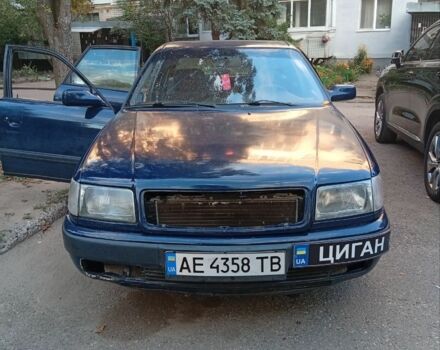 Синій Ауді 100, об'ємом двигуна 2 л та пробігом 309 тис. км за 1319 $, фото 1 на Automoto.ua