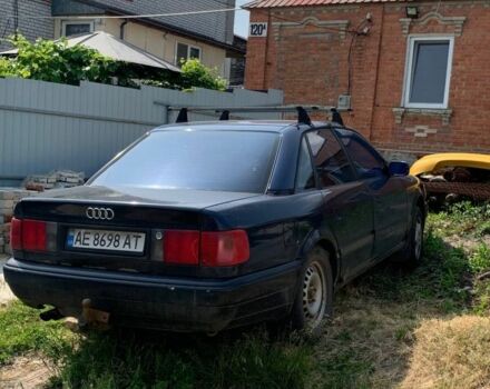 Синий Ауди 100, объемом двигателя 2.8 л и пробегом 600 тыс. км за 1000 $, фото 3 на Automoto.ua