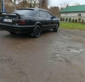 Синий Ауди 100, объемом двигателя 1.98 л и пробегом 382 тыс. км за 1700 $, фото 3 на Automoto.ua