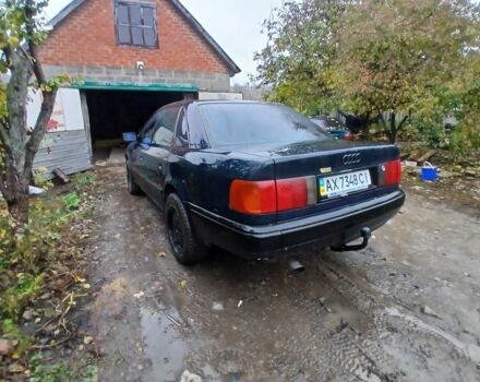 Синий Ауди 100, объемом двигателя 2.3 л и пробегом 230 тыс. км за 999 $, фото 2 на Automoto.ua