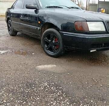 Синий Ауди 100, объемом двигателя 1.98 л и пробегом 382 тыс. км за 1700 $, фото 2 на Automoto.ua