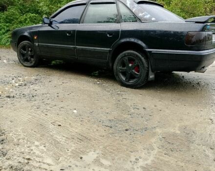 Синий Ауди 100, объемом двигателя 2 л и пробегом 368 тыс. км за 1800 $, фото 3 на Automoto.ua