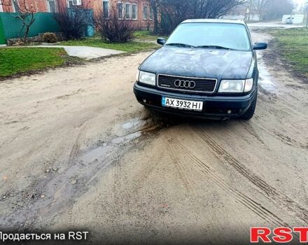 Синий Ауди 100, объемом двигателя 2.8 л и пробегом 300 тыс. км за 1600 $, фото 5 на Automoto.ua