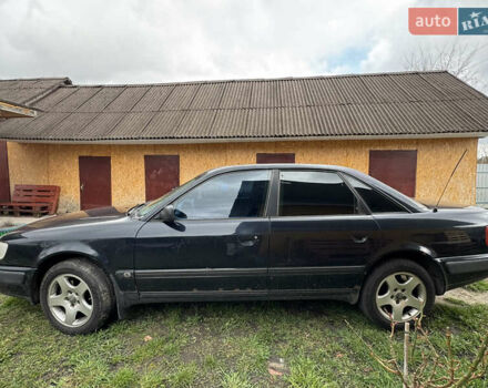 Синий Ауди 100, объемом двигателя 2.6 л и пробегом 533 тыс. км за 3000 $, фото 2 на Automoto.ua