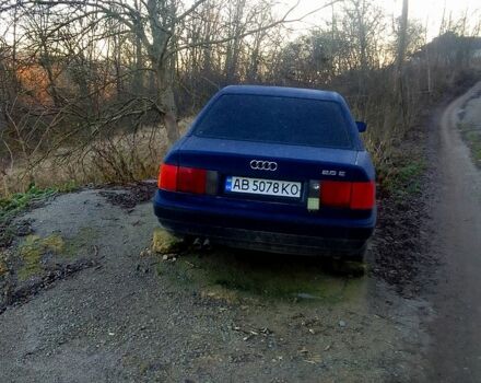 Синий Ауди 100, объемом двигателя 2.6 л и пробегом 0 тыс. км за 1000 $, фото 1 на Automoto.ua