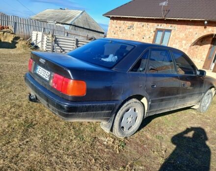 Синий Ауди 100, объемом двигателя 2.6 л и пробегом 190 тыс. км за 1800 $, фото 4 на Automoto.ua
