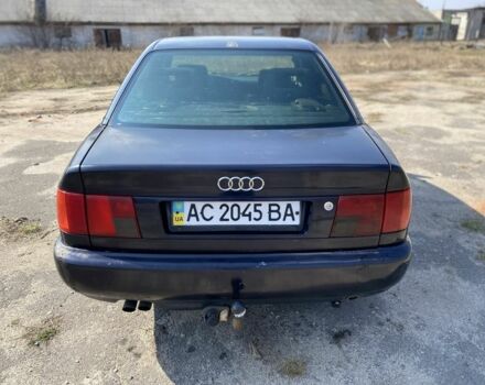 Синий Ауди 100, объемом двигателя 2.6 л и пробегом 400 тыс. км за 999 $, фото 2 на Automoto.ua