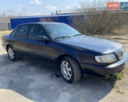 Синий Ауди 100, объемом двигателя 2.6 л и пробегом 400 тыс. км за 1350 $, фото 3 на Automoto.ua