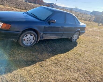 Синий Ауди 100, объемом двигателя 2.6 л и пробегом 190 тыс. км за 1800 $, фото 2 на Automoto.ua