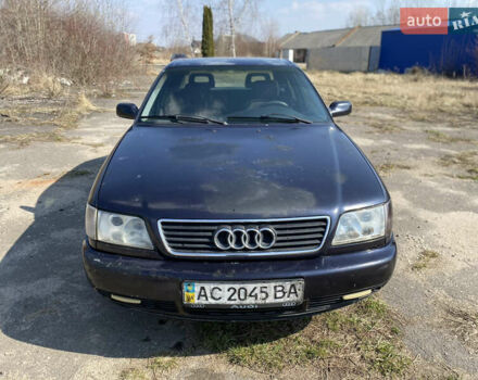 Синий Ауди 100, объемом двигателя 2.6 л и пробегом 400 тыс. км за 1100 $, фото 5 на Automoto.ua