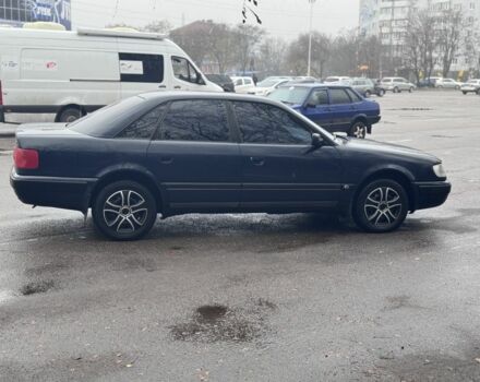 Синий Ауди 100, объемом двигателя 2 л и пробегом 264 тыс. км за 2500 $, фото 6 на Automoto.ua